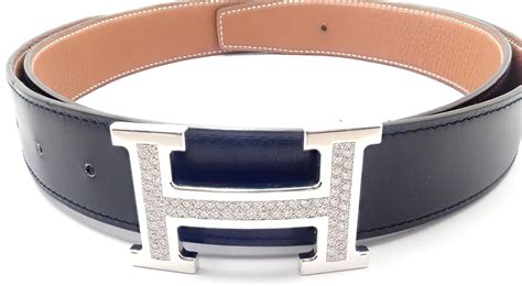 hermes belt buckle with diamonds|genuine leather hermes belt.